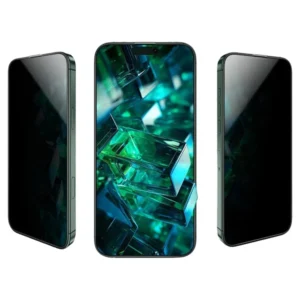 خرید گلس حریم شخصی iPhone 16 Pro Max مارک Green Lion مدل 9H Steve Privacy