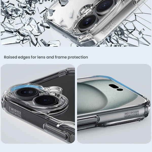 خرید قاب شفاف مگ سیف نیلکین iPhone 16 Plus مدل Nature TPU Pro Magnetic