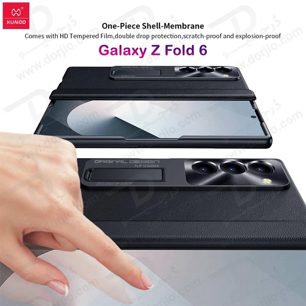 خرید قاب چرمی استند دار Samsung Galaxy Z Fold 6 مارک XUNDD خرید قاب چرمی استند دار Samsung Galaxy Z Fold 6 مارک XUNDD