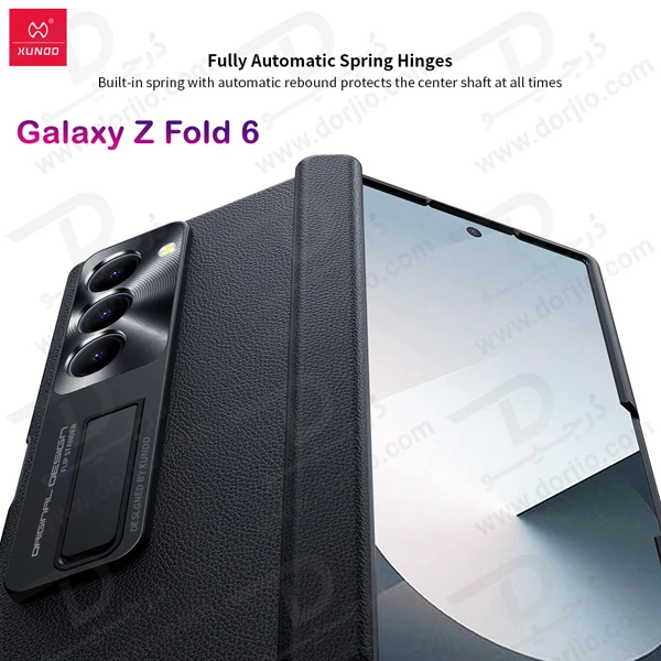 خرید قاب چرمی استند دار Samsung Galaxy Z Fold 6 مارک XUNDD خرید قاب چرمی استند دار Samsung Galaxy Z Fold 6 مارک XUNDD