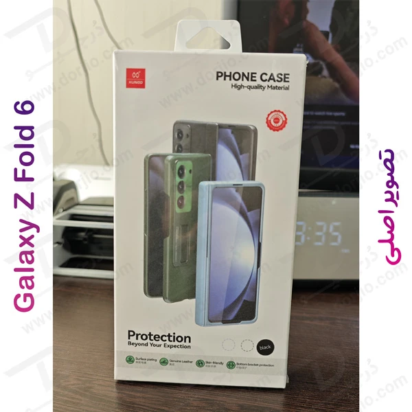 خرید قاب چرمی استند دار Samsung Galaxy Z Fold 6 مارک XUNDD خرید قاب چرمی استند دار Samsung Galaxy Z Fold 6 مارک XUNDD