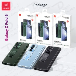خرید قاب چرمی استند دار Samsung Galaxy Z Fold 6 مارک XUNDD