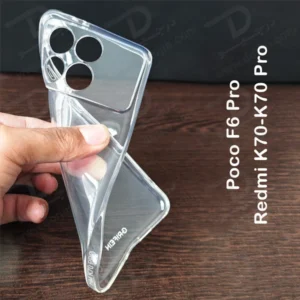 خرید گارد ژله ای شفاف Xiaomi Poco F6 Pro مارک Grifein