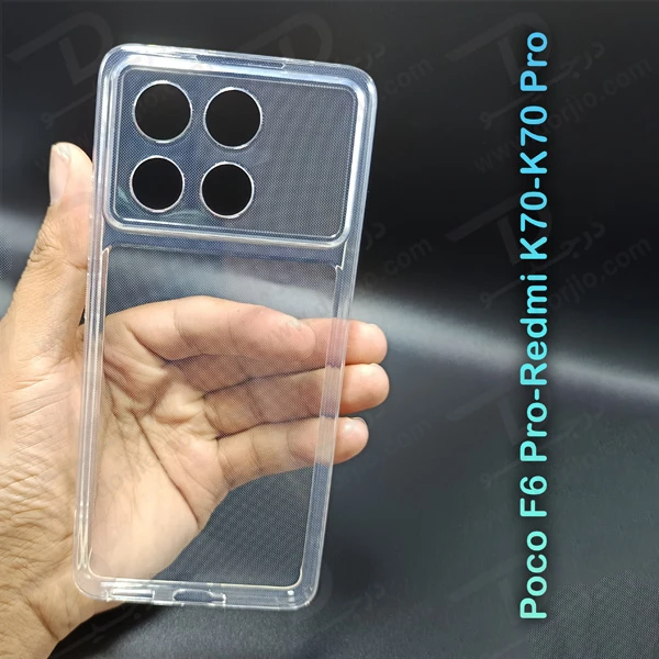 گارد ژله ای شفاف Xiaomi Poco F6 Pro مارک Grifein
