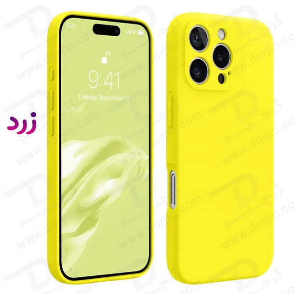 خرید قاب سیلیکونی اصلی iPhone 16 Pro