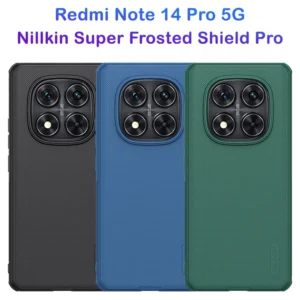 قاب ضد ضربه Xiaomi Redmi Note 14 Pro 5G مارک نیلکین مدل Super Frosted Shield Pro