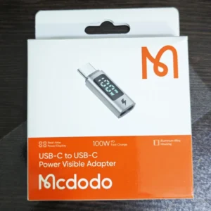 خرید مبدل دیجیتالی Type-Cبه Type-C مارک Mcdodo مدل OT-609 مجهز به صفحه نمایشمبدل-دیجیتالی-Type-Cبه-Type-C-مارک-Mcdodo-مدل-OT-609-مجهز-به-صفحه-نمایش
