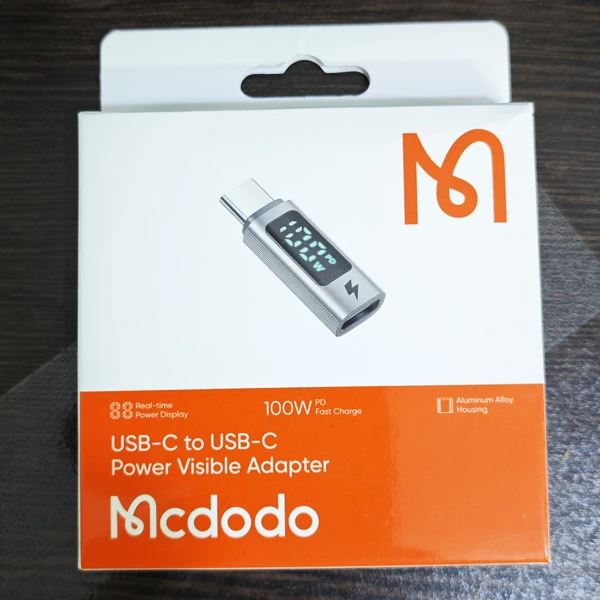 خرید مبدل دیجیتالی Type-Cبه Type-C مارک Mcdodo مدل OT-609 مجهز به صفحه نمایشمبدل-دیجیتالی-Type-Cبه-Type-C-مارک-Mcdodo-مدل-OT-609-مجهز-به-صفحه-نمایش