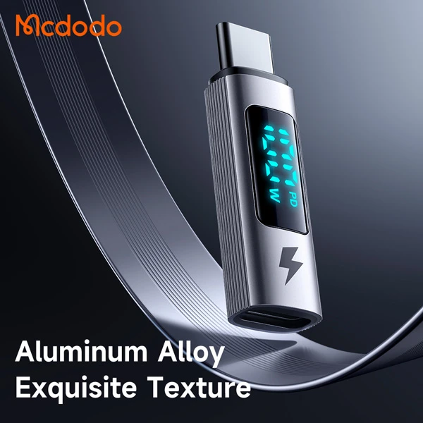 خرید مبدل دیجیتالی Type-Cبه Type-C مارک Mcdodo مدل OT-609 مجهز به صفحه نمایش