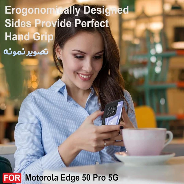 خرید کریستال شیلد شفاف Motorola Edge 50 Pro مارک XUNDD سری Beatle