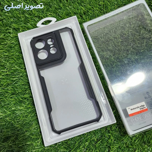 خرید کریستال شیلد شفاف Motorola Edge 50 Pro مارک XUNDD سری Beatle