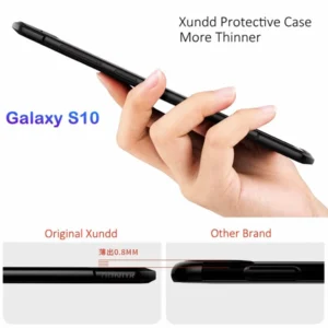 کریستال شیلد شفاف Samsung Galaxy S10 مارک XUNDD سری Beatle