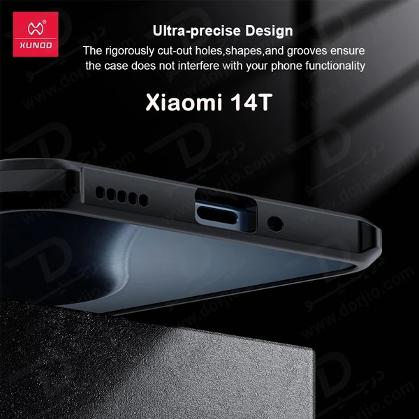 خرید کریستال شیلد شفاف Xiaomi 14T مارک XUNDD سری Beatle