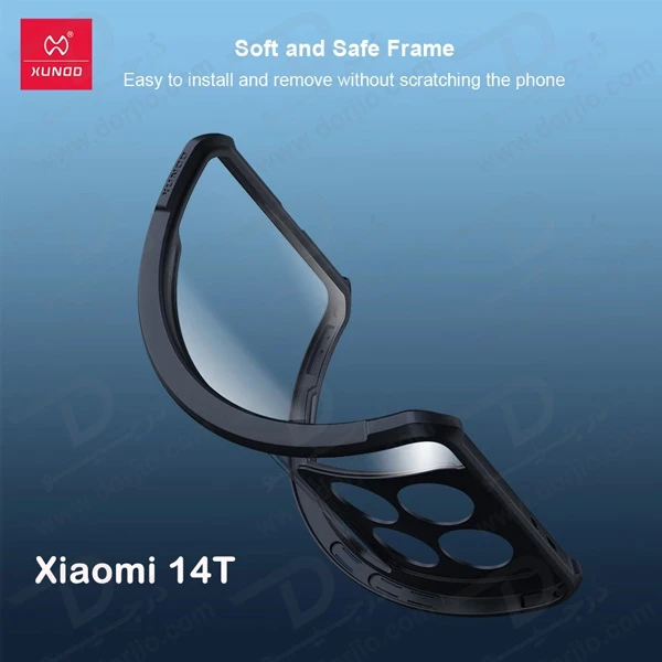 خرید کریستال شیلد شفاف Xiaomi 14T مارک XUNDD سری Beatle