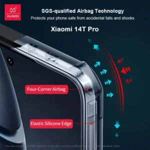 خرید کریستال شیلد شفاف Xiaomi 14T Pro مارک XUNDD سری Beatle