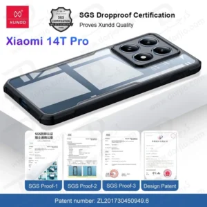 خرید کریستال شیلد شفاف Xiaomi 14T Pro مارک XUNDD سری Beatle