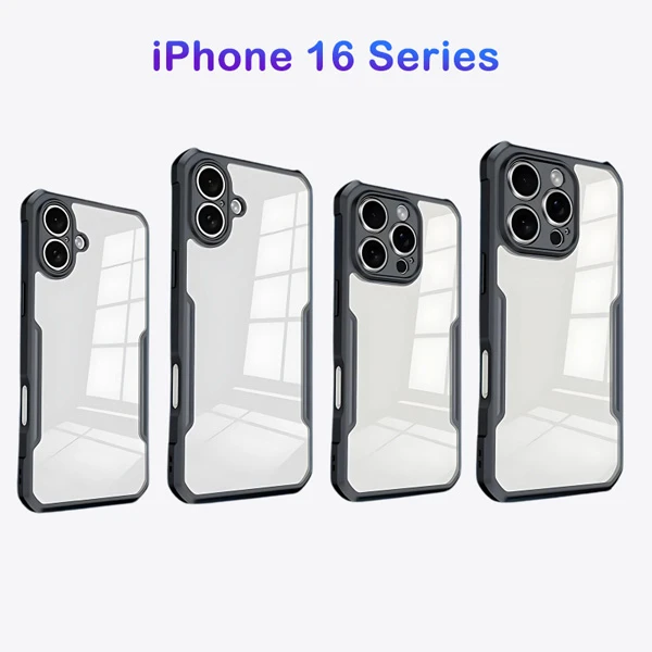 خرید کریستال شیلد شفاف iPhone 16 مارک XUNDD سری Beatle