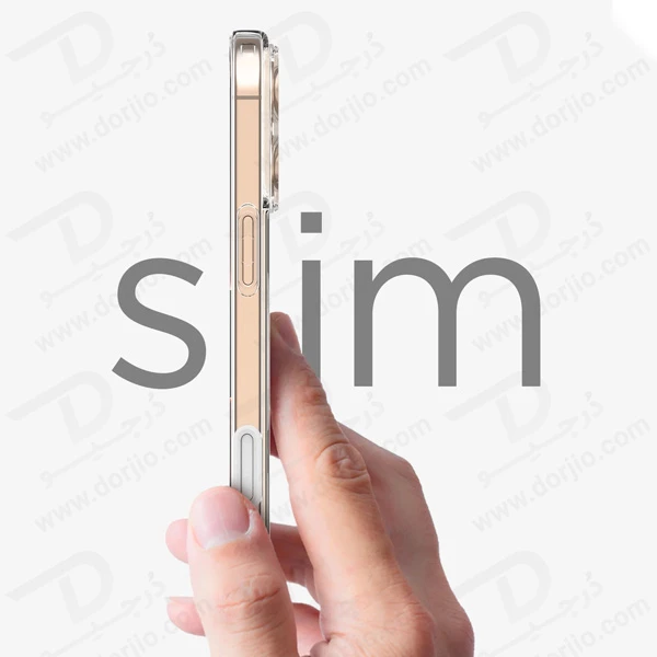 خرید کریستال کاور شفاف مگ سیف iPhone 16 مارک Spigen