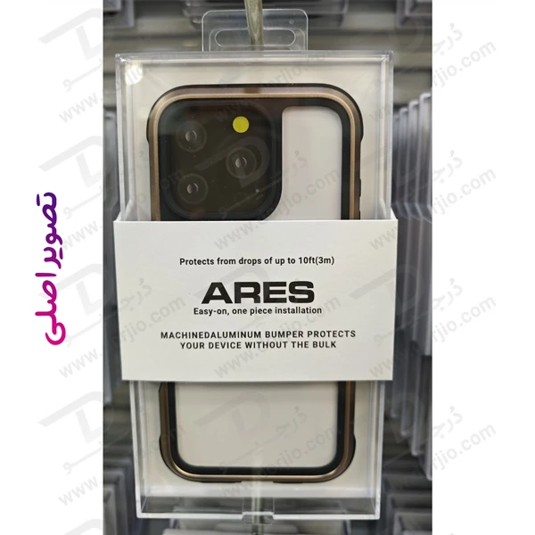 خرید گارد ضد ضربه ARES گوشی iPhone 16 Pro Max مارک KZDOO