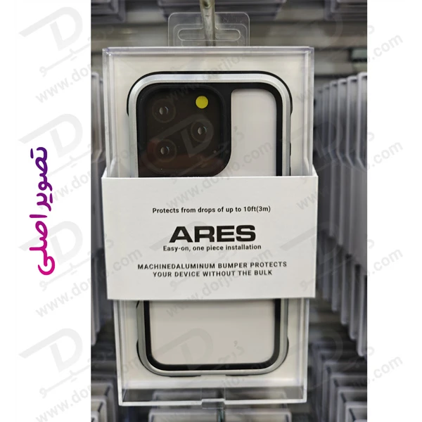 خرید گارد ضد ضربه ARES گوشی iPhone 16 Pro Max مارک KZDOO