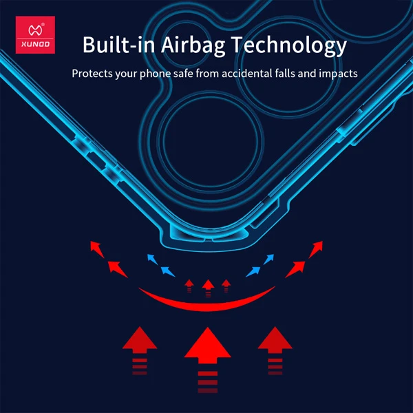 کریستال شیلد شفاف Samsung Galaxy A16 4G مارک XUNDD سری Beatle