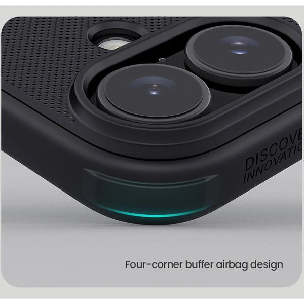 قاب ضد ضربه مگنتی iPhone 16 مارک نیلکین مدل Super Frosted Shield Pro Magnetic