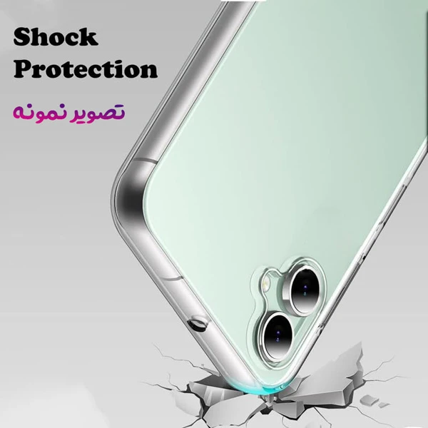 خرید قاب ژله ای شفاف Samsung Galaxy A06 خرید قاب ژله ای شفاف Samsung Galaxy A06