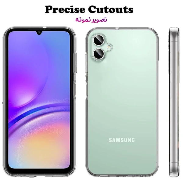 خرید قاب ژله ای شفاف Samsung Galaxy A06 خرید قاب ژله ای شفاف Samsung Galaxy A06