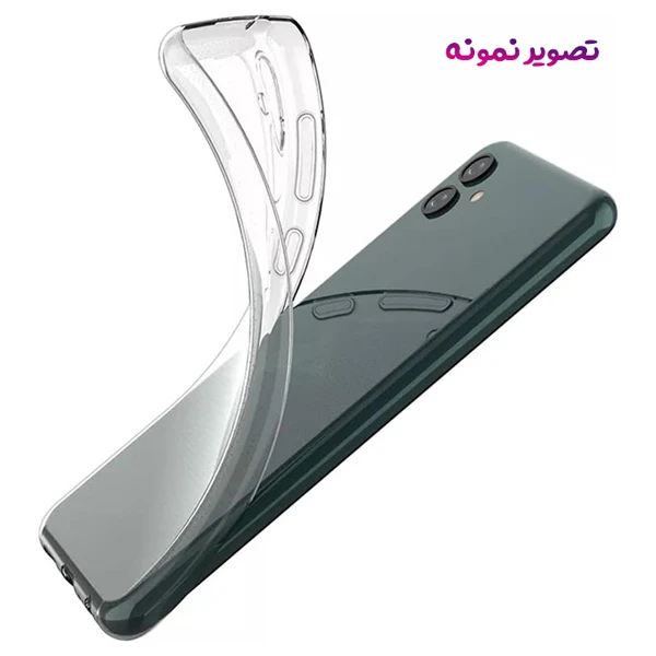 خرید قاب ژله ای شفاف Samsung Galaxy A06 خرید قاب ژله ای شفاف Samsung Galaxy A06