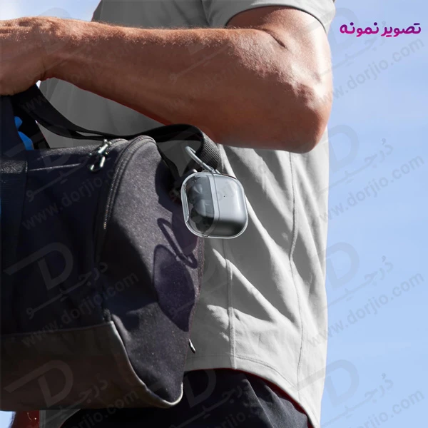 خرید قاب ژله ای شفاف گیره دار هندزفری Samsung Galaxy Buds3 Pro