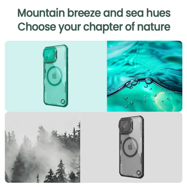 خرید قاب کریستالی مگنتی کمرا استند iPhone 16 Plus مارک نیلکین مدل Iceblade Prop Magnetic خرید قاب کریستالی مگنتی کمرا استند iPhone 16 Plus مارک نیلکین مدل Iceblade Prop Magnetic