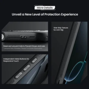 خرید قاب کریستالی مگنتی کمرا استند iPhone 16 Pro مارک نیلکین مدل Iceblade Prop Magnetic