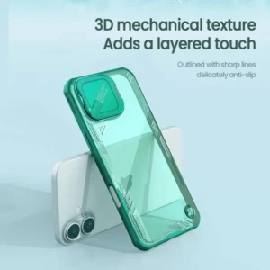 خرید قاب کریستالی کمرا استند iPhone 16 مارک نیلکین مدل Iceblade Prop