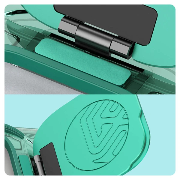 خرید قاب کریستالی کمرا استند iPhone 16 مارک نیلکین مدل Iceblade Prop