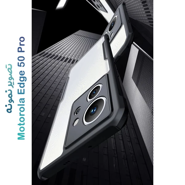خرید کریستال شیلد شفاف Motorola Edge 50 Pro مارک XUNDD سری Beatle