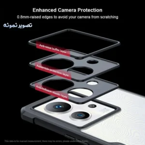 خرید کریستال شیلد شفاف Motorola Edge 50 Pro مارک XUNDD سری Beatle