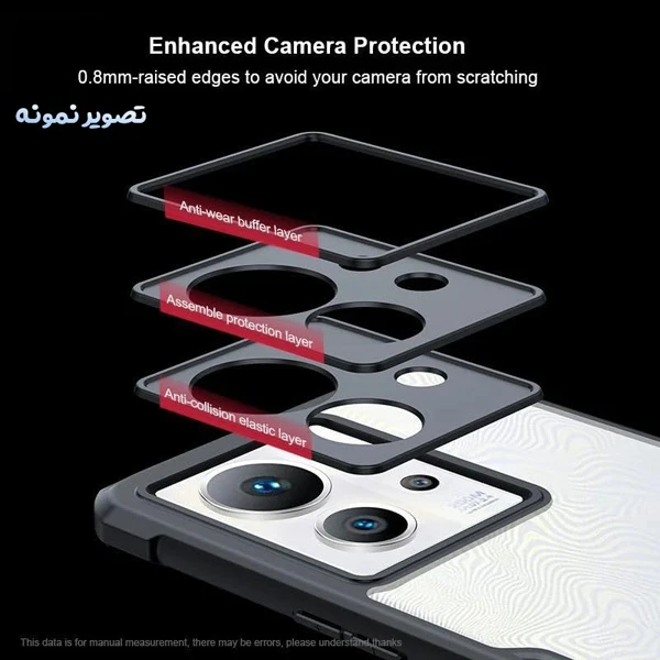 خرید کریستال شیلد شفاف Motorola Edge 50 Pro مارک XUNDD سری Beatle