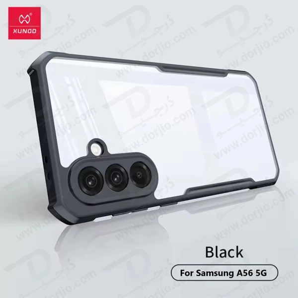 کریستال شیلد شفاف Samsung Galaxy A56 مارک XUNDD سری Beatle