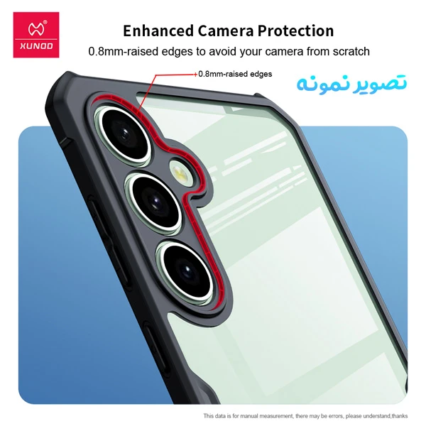 خرید کریستال شیلد شفاف Samsung Galaxy S24 FE مارک XUNDD سری Beatle خرید کریستال شیلد شفاف Samsung Galaxy S24 FE مارک XUNDD سری Beatle