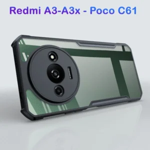 خرید کریستال شیلد شفاف Xiaomi Poco C61 مارک XUNDD سری Beatle