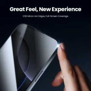 خرید گلس حریم شخصی با ابزار مخصوص نصب iPhone 16 Pro Max مارک نیلکین مدل Guardian Full Coverage