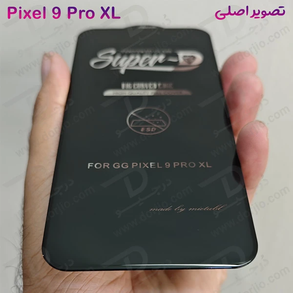 خرید گلس شیشه ای Super-D شفاف Google Pixel 9 Pro XL مارک Mietubl