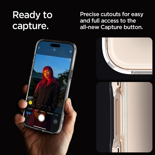 خرید کریستال کاور شفاف iPhone 16 Pro