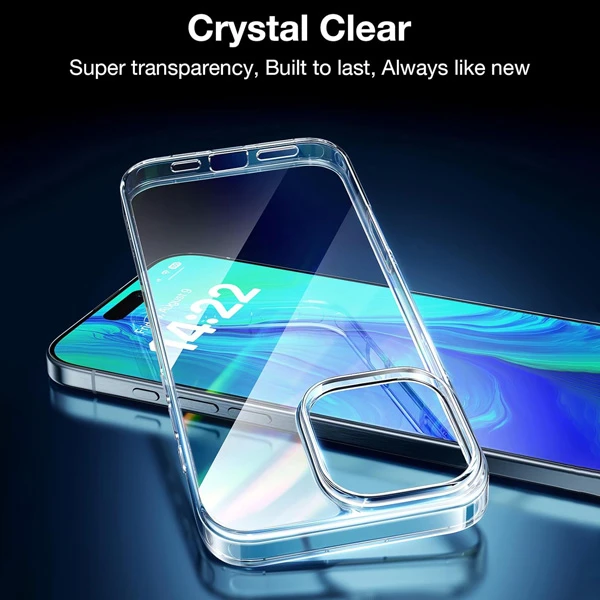 خرید کریستال کاور شفاف iPhone 16 Pro