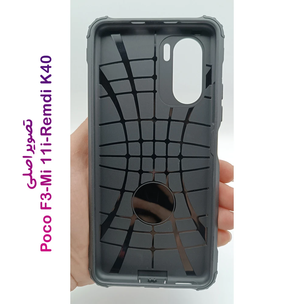 گارد ضدضربه Xiaomi Poco F3-Mi 11i-Redmi K40 سری Armor Design گارد ضدضربه Xiaomi Poco F3-Mi 11i-Redmi K40 سری Armor Design
