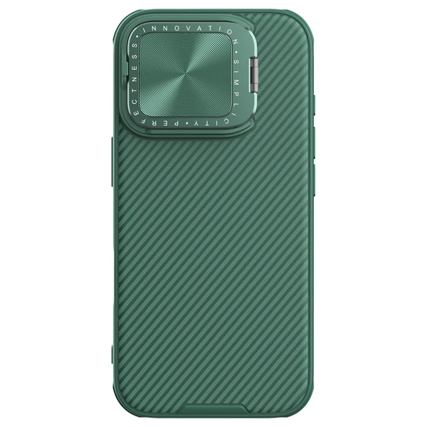 خرید قاب ضد ضربه مگنتی کمرا استند iPhone 16 Pro Max مارک نیلکین مدل Camshield Prop Magnetic