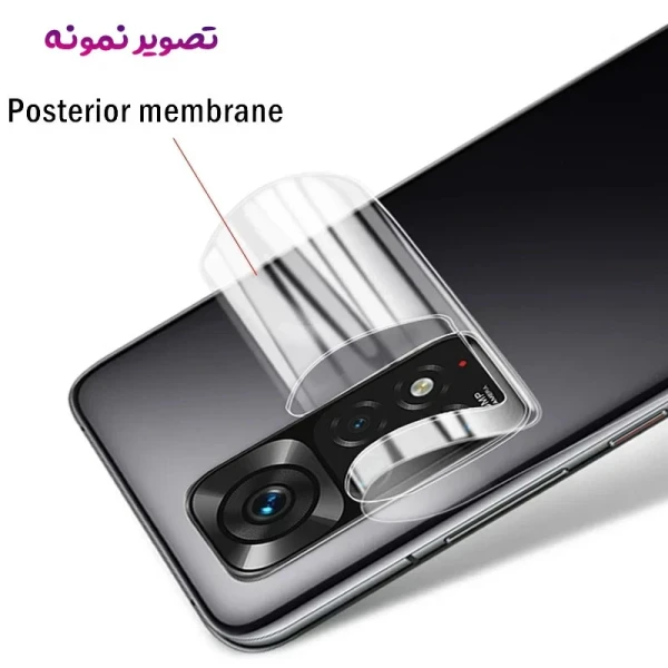 خرید نانو برچسب شفاف پشت گوشی Xiaomi Redmi Turbo 4