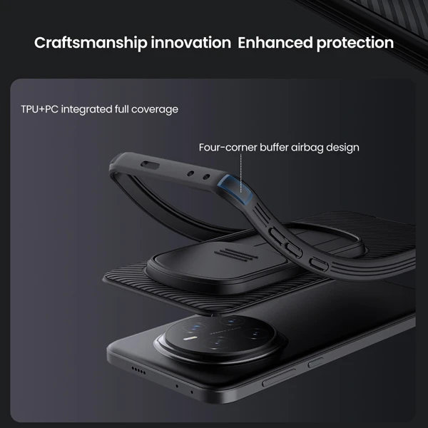 خرید گارد ضد ضربه Honor Magic7 Pro مارک نیلکین مدل Camshield Pro