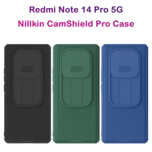 گارد ضد ضربه Xiaomi Redmi Note 14 Pro 5G مارک نیلکین مدل Camshield Pro