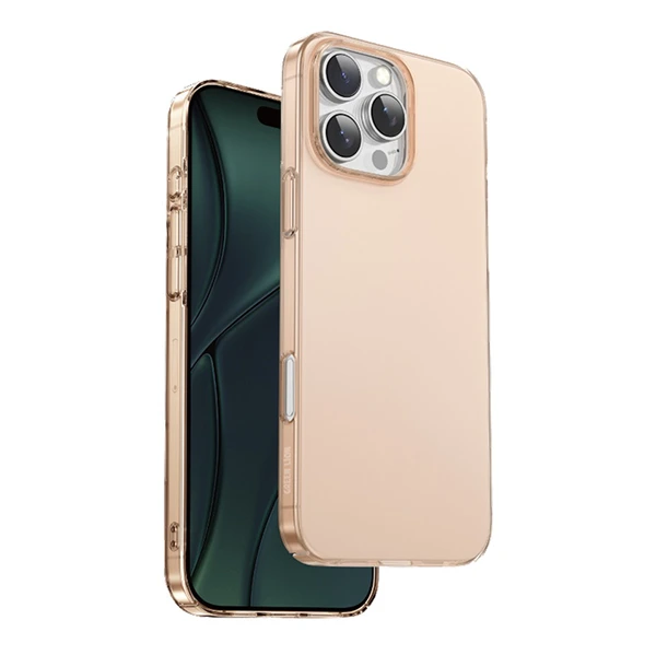 خرید قاب Delgado PC تمام شفاف iPhone 16 Pro Max مارک Green Lion